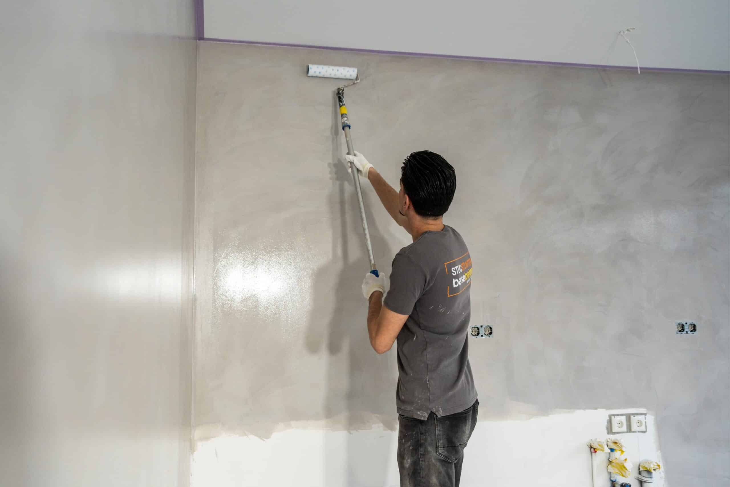 beton cire ondergrond