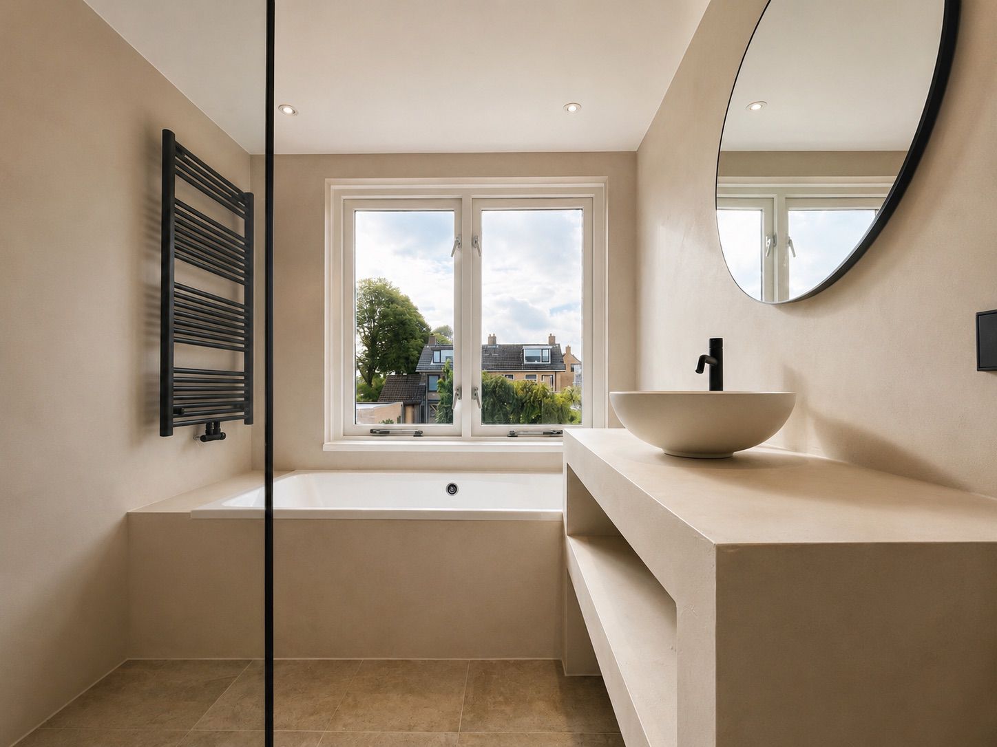 Beton Ciré 8 beton cire badkamer in amsterdam