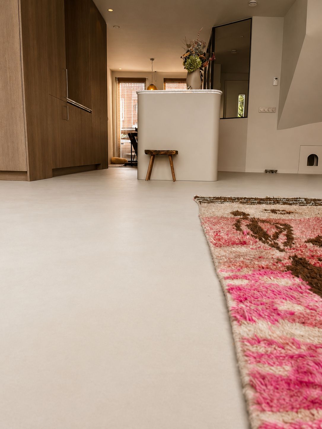 Beton Ciré 11 beton cire vloer in de keuken
