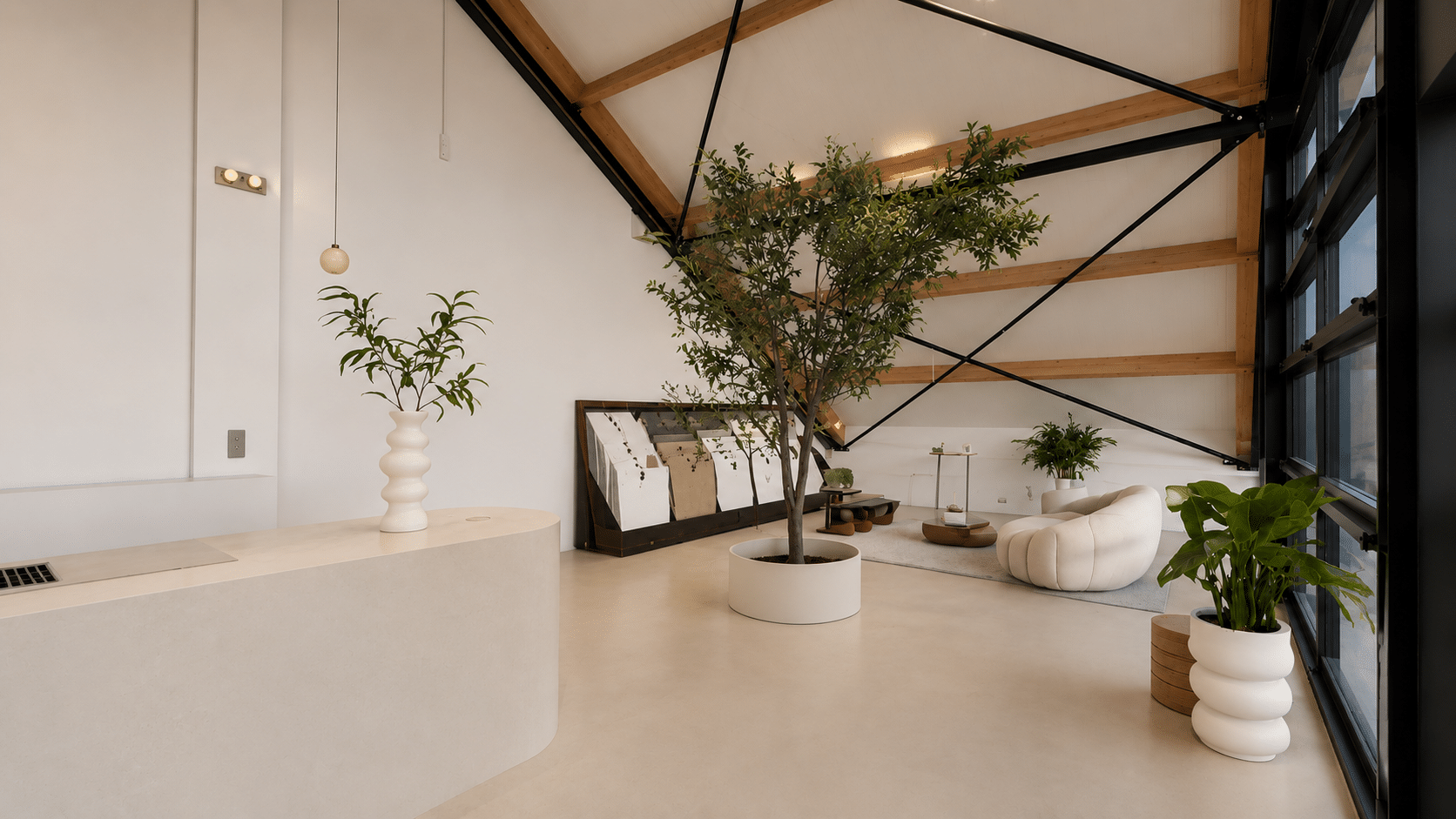 Beton Cire showroom 2 showroom van stucstunter met beton cire en microcement in purmerend